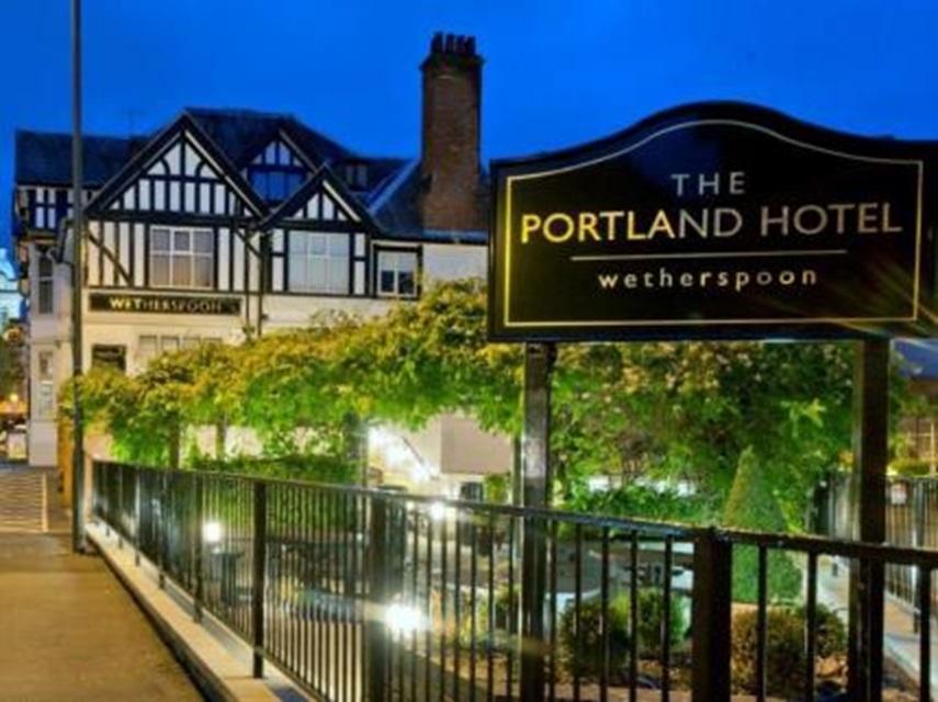 The Portland Hotel Wetherspoon Chesterfield Exterior photo